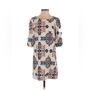HELLO MISS | Tribal Print Shift Dress